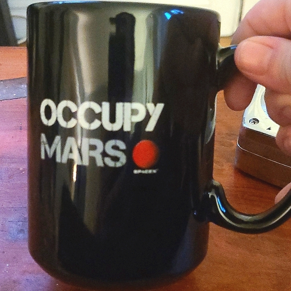 Occupy Mars SpaceX Mug